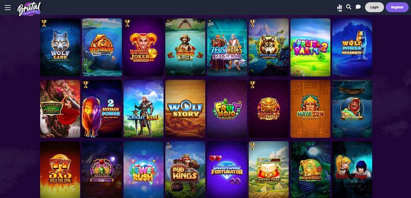 Casino en ligne Brutal - Récompenses pour les joueurs dynamiques | Avis | Mai 2026